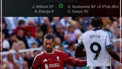 HLV Iraola chỉ ra điểm yếu của Liverpool sau trận suýt thua Newcastle
