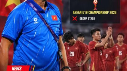 U20 Việt Nam chính thức nói lời chia tay giấc mơ châu Á 2029