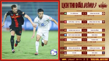 V-League vòng 3: Hà Nội khát điểm, Nam Định đối mặt thử thách lớn
