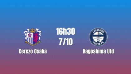 Cerezo Osaka sẽ thống trị Kagoshima Utd
