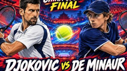 Djokovic đấu De Minaur: Xem trực tiếp chung kết ATP China Open 2026